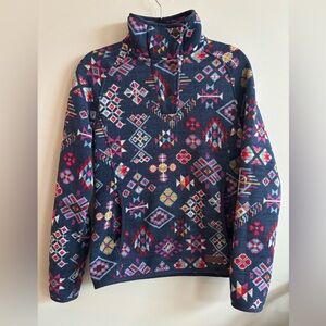 Sherpa Adventure Geometric Pattern Pullover